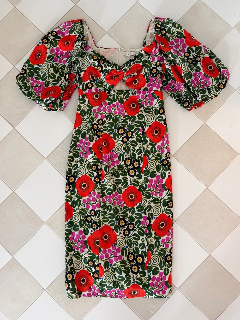 RHODE Aura Blossom Noa Dress - Picture 4 of 6